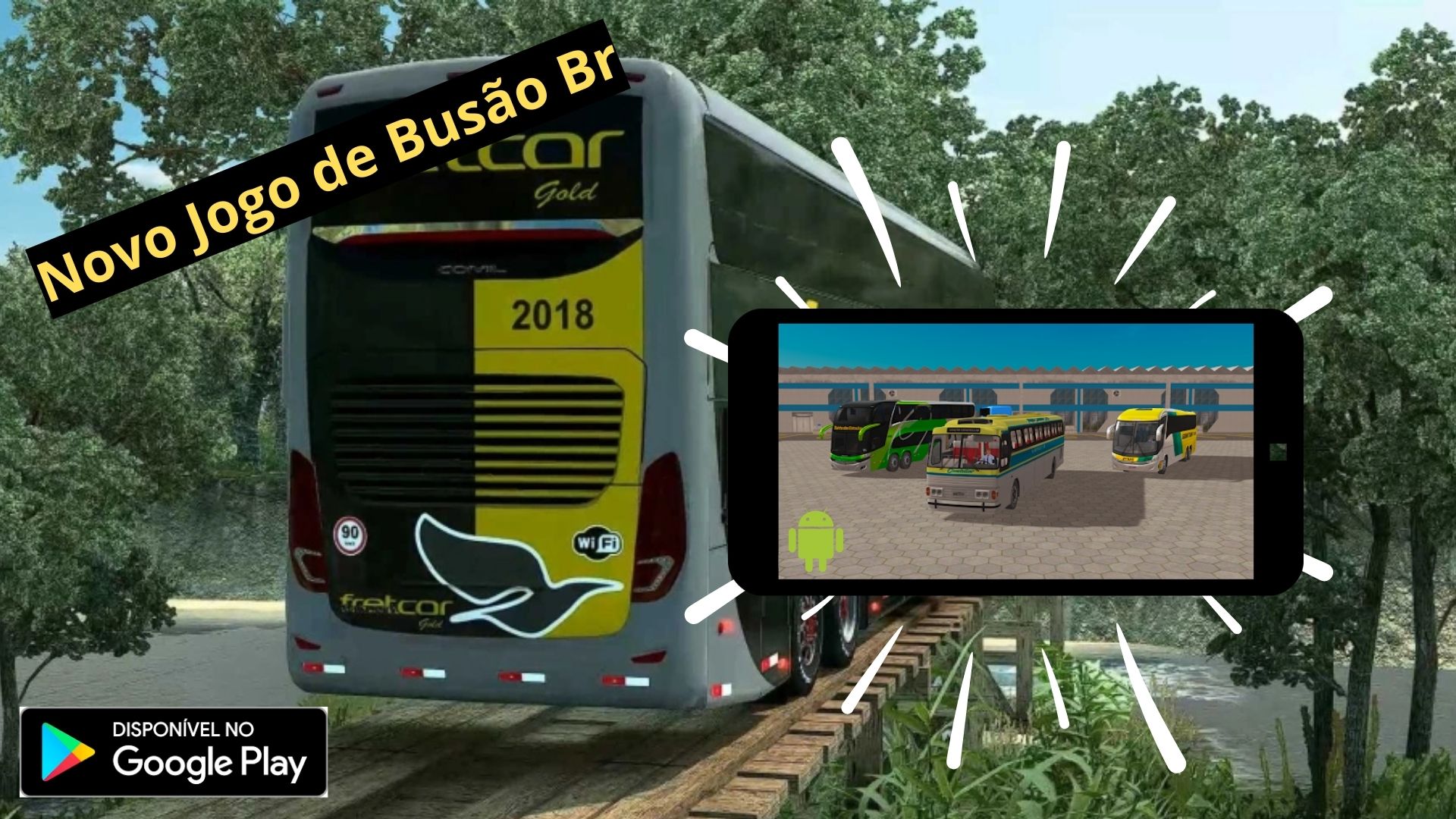LANÇAMENTO! Novo Jogo de Ônibus Brasileiro Realista para Android e